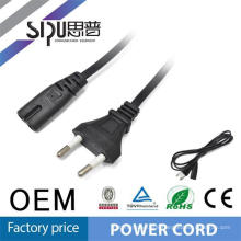 SIPUfactory price eu power cord wholesale european 2 pin electric wire cable best power wire cable price